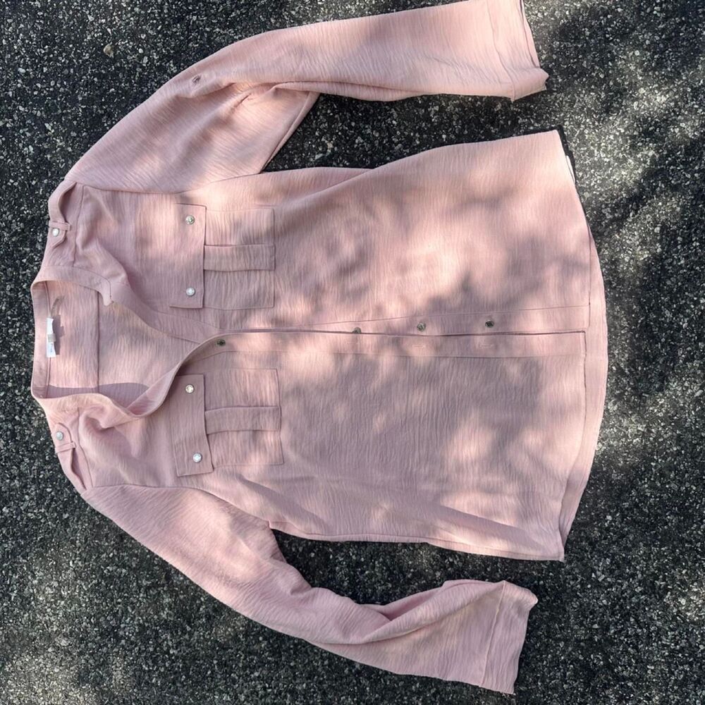 Calvin-klein Women's Pink Blouse